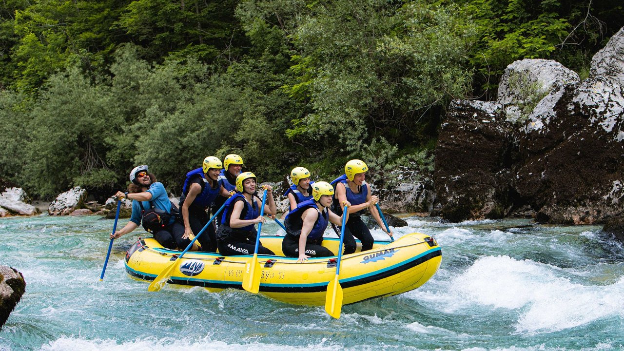 RAFT BOKA - AKTIVNE POČITNICE - perfect escape RAFT BOKA - AKTIVNE POČITNICE - perfect escape